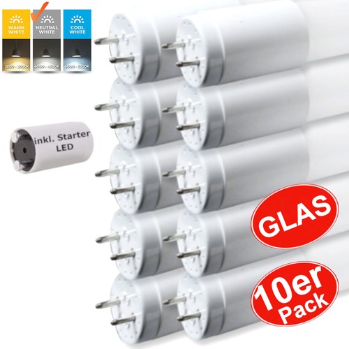 10x led leuchtstoffröhre - 10x,