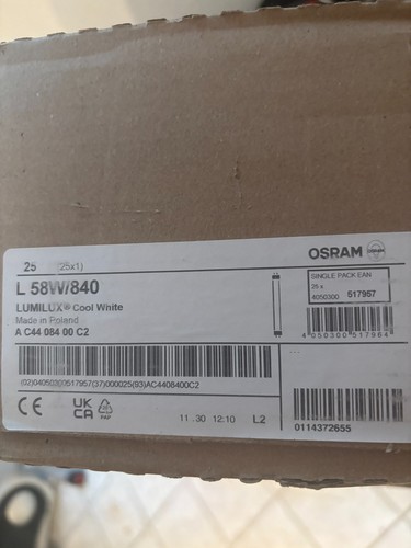 25x osram leuchtstofflampe - 25x,